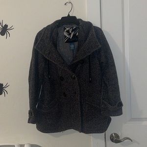 SEBBY PEA COAT SIZE LARGE